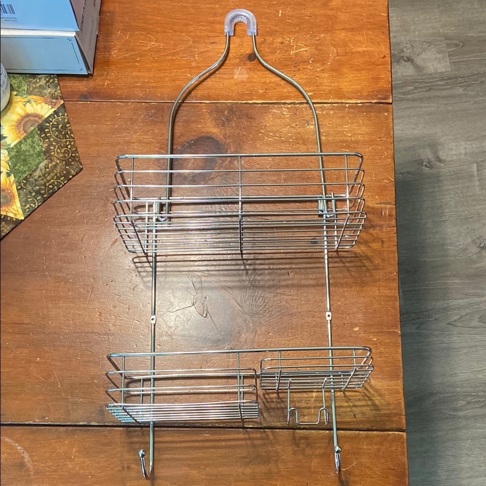 Silver Shower Caddy